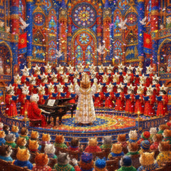 Purr-fect Harmony Jigsaw Puzzle 1000 Piece
