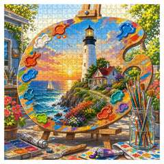 Lighthouse Art Jigsaw Puzzle 1000 Piece