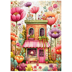 Floral Bliss Jigsaw Puzzle 1000 Pieces