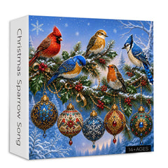 Christmas Sparrow Song Jigsaw Puzzle 1000 Pieces