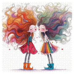 Dreaming Girls Jigsaw Puzzle 1000 Pieces