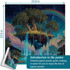 Floating Eden Jigsaw Puzzle 1000 Pieces