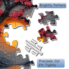 Eagle Sunset Dreams Jigsaw Puzzle 1000 Pieces