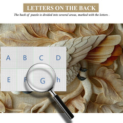 Wood Carving Parrot Jigsaw Puzzle 1000 Pieces