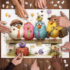 Fluff Fellows Jigsaw Puzzle 1000 Pieces
