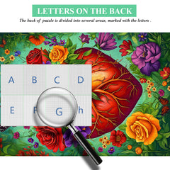 Heart Blossoms Jigsaw Puzzle 1000 Pieces