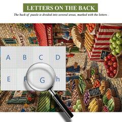 Village Market Jigsaw Puzzle 1000 Piece