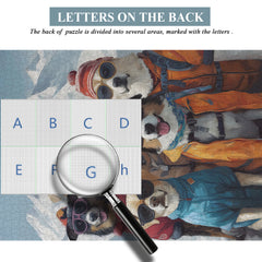 Ski Dog Team Jigsaw Puzzle 1000 Pieces