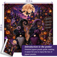 Witchy Gnomes Jigsaw Puzzle 1000 Pieces