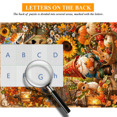 Harvest Gnome Jigsaw Puzzle 1000 Pieces