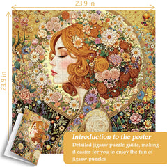 Countess of Blooms Jigsaw Puzzle 1000 Piece