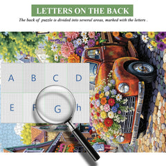 Flower Fragrance Town Jigsaw Puzzle 1000 Pieces