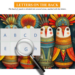 Feather Crown Tribe Jigsaw Puzzle 1000 Pieces