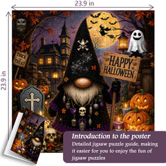 Gnome Night Jigsaw Puzzle 1000 Pieces