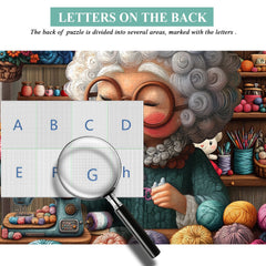 Grandma’s Knitting World Jigsaw Puzzle 1000 Pieces