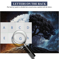 Black & White Roots Jigsaw Puzzle 1000 Pieces