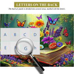 Floral Chaptears Jigsaw Puzzle 1000 Pieces