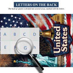 Stars and Stripes Forever Jigsaw Puzzle 1000 Pieces