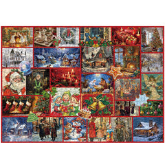 Puzzle en bois de Noël 1000 pièces