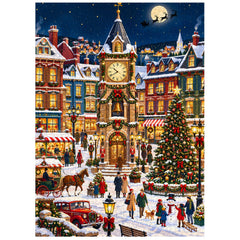Snowy Bells Jigsaw Puzzle 1000 Piece