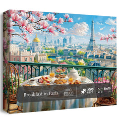 French
Puzzle de 1000 pièces Petit-déjeuner à Paris