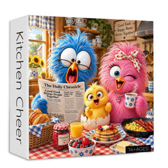 Kitchen Cheer Jigsaw Puzzle 1000 Piece