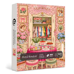 Floral Boudoir Jigsaw Puzzle 1000 Piece