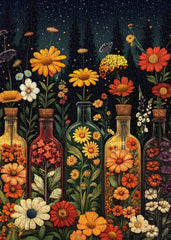 Puzzle en 1000 pièces Bottled Blooms