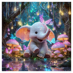 Glowwood Calf Jigsaw Puzzle 1000 Pieces