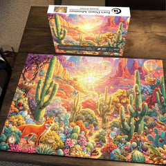 Fox's Desert Adventure Jigsaw Puzzle 1000 Piece