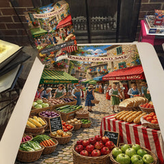 Village Market Jigsaw Puzzle 1000 Piece