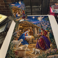 Bethlehem Night Jigsaw Puzzle 1000 Piece