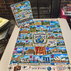 World Landmarks Jigsaw Puzzle 1000 Piece