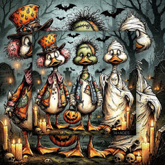 Macabre Ducks Jigsaw Puzzle 1000 Pieces