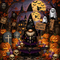 Gnome Night Jigsaw Puzzle 1000 Pieces