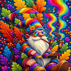 Rainbow Gnome Jigsaw Puzzle 1000 Piece