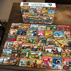 People at Work Jigsaw Puzzle 1000 Piece