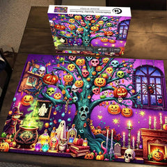 Halloween Spooky Treehouse Jigsaw Puzzle 1000 Pieces