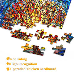 Vivid Tree of Life Jigsaw Puzzle 1000 Pieces