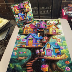 Candy Treehouse Jigsaw Puzzle 1000 Pieces