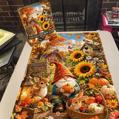 Harvest Gnome Jigsaw Puzzle 1000 Pieces