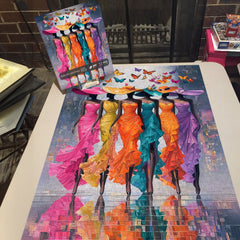 Butterfly And Muse Jigsaw Puzzle 1000 Pieces