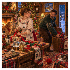 Secret Christmas Surprise Jigsaw Puzzle 1000 Piece