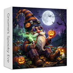 Gnome's Spooky Eve Jigsaw Puzzle 1000 Piece