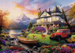 Tranquil Villa Jigsaw Puzzle 1000 Pieces