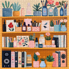 Cozy Storage Cabinet Jigsaw Puzzle 1000 Pieces