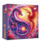 Dragon & Phoenix Jigsaw Puzzle 1000 Pieces