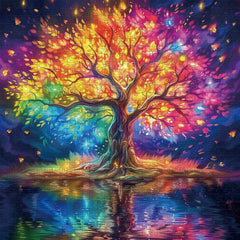 Les Puzzles du Arbre de Vie Lumineux 1000 Pièces