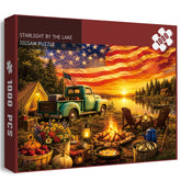 Starlight by the Lake Jigsaw Puzzle 1000 Pieces