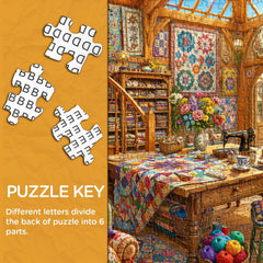 Cat Sleep Fabric House Jigsaw Puzzle 1000 Pieces